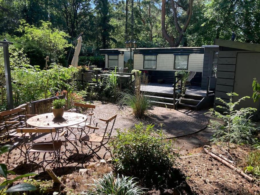 נונספייט Sfeervol Chalet In Het Bos מראה חיצוני תמונה
