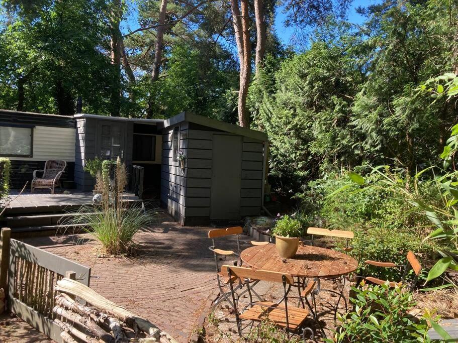 נונספייט Sfeervol Chalet In Het Bos מראה חיצוני תמונה